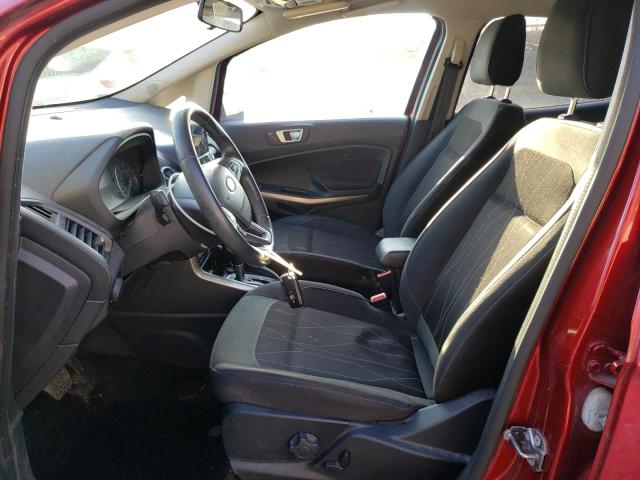 MAJ6P1UL3JC174795 - 2018 FORD ECOSPORT SE RED photo 7