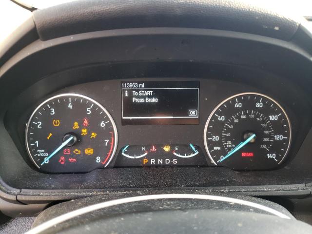 MAJ6P1UL3JC174795 - 2018 FORD ECOSPORT SE RED photo 9