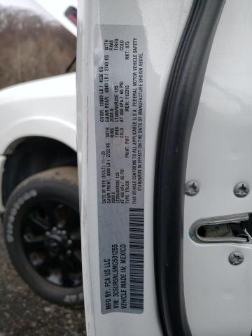 3C6UR5NL5MG501255 - 2021 RAM 2500 LARAMIE WHITE photo 12