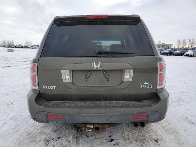 2HKYF18416H000132 - 2006 HONDA PILOT EX GREEN photo 6