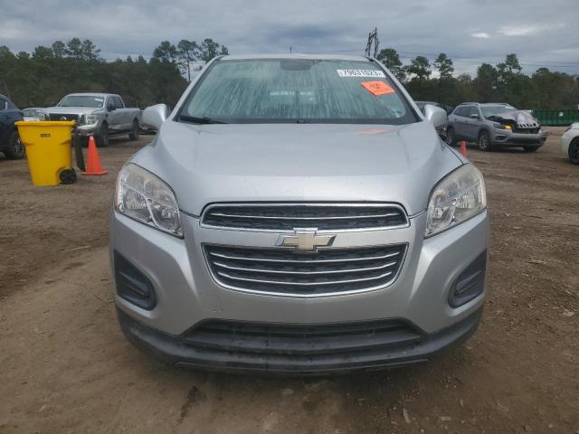 KL7CJKSB9FB216623 - 2015 CHEVROLET TRAX LS SILVER photo 5