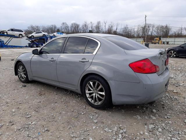 JNKBV61E47M703996 - 2007 INFINITI G35 SILVER photo 2