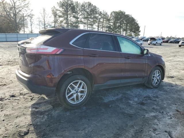 2FMPK3J95MBA35334 - 2021 FORD EDGE SEL BURGUNDY photo 3