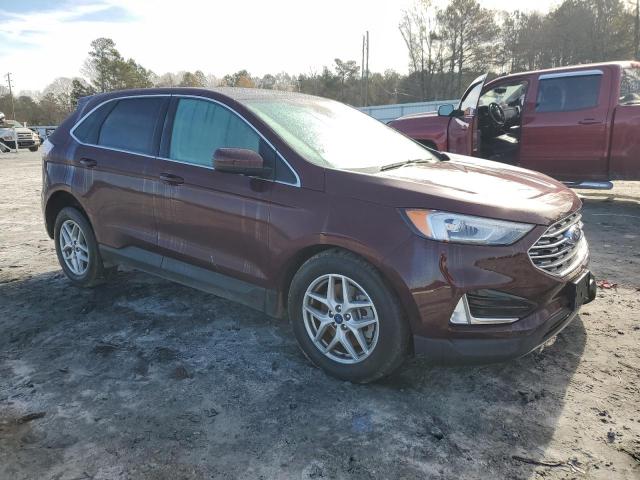 2FMPK3J95MBA35334 - 2021 FORD EDGE SEL BURGUNDY photo 4