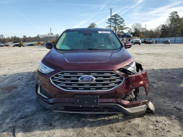 2FMPK3J95MBA35334 - 2021 FORD EDGE SEL BURGUNDY photo 5