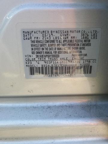 3N1AB7AP6KY366009 - 2019 NISSAN SENTRA S SILVER photo 13