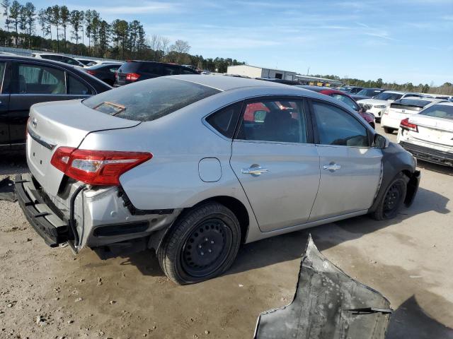 3N1AB7AP6KY366009 - 2019 NISSAN SENTRA S SILVER photo 3