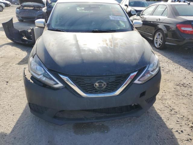 3N1AB7AP6KY366009 - 2019 NISSAN SENTRA S SILVER photo 5