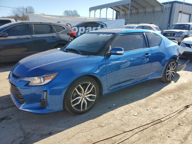 JTKJF5C79E3074590 - 2014 TOYOTA SCION TC BLUE photo 1