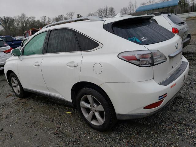 2T2BK1BA3CC147742 - 2012 LEXUS RX 350 WHITE photo 2