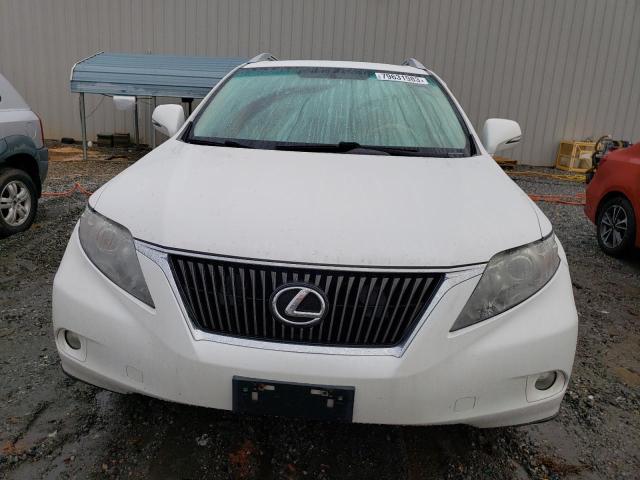 2T2BK1BA3CC147742 - 2012 LEXUS RX 350 WHITE photo 5