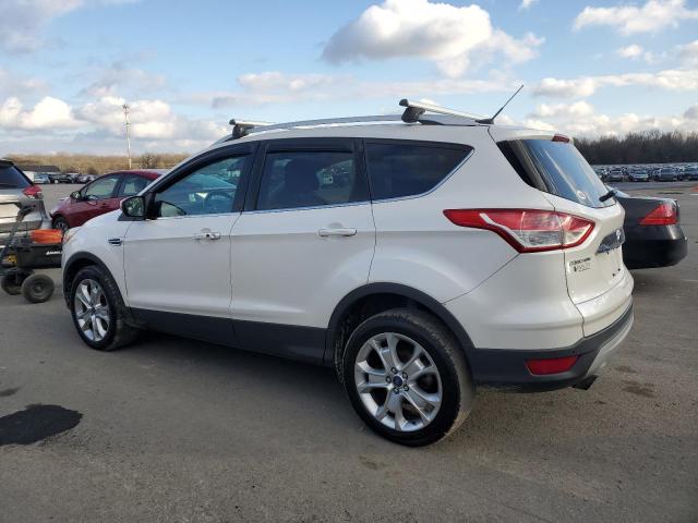 1FMCU9JX9EUC05961 - 2014 FORD ESCAPE TITANIUM WHITE photo 2