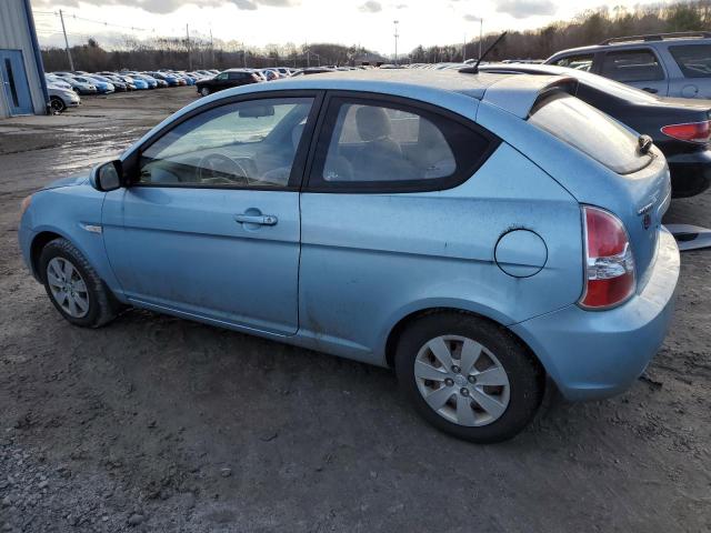 KMHCM3AC1BU201599 - 2011 HYUNDAI ACCENT GL TURQUOISE photo 2