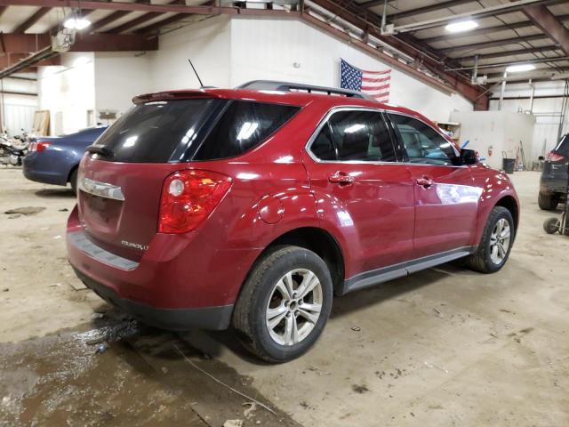 1GNALBEK2FZ114191 - 2015 CHEVROLET EQUINOX LT BURGUNDY photo 3