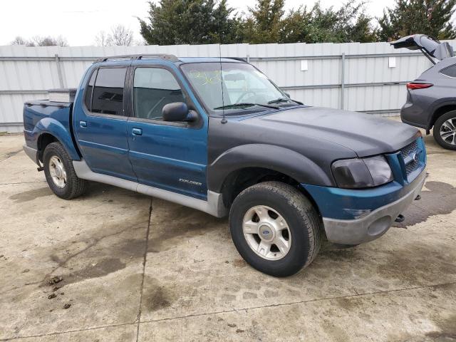 1FMZU77E81UC04024 - 2001 FORD EXPLORER S BLUE photo 4