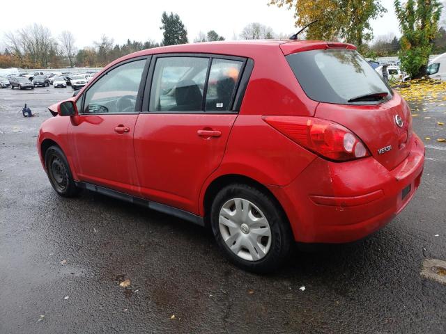 3N1BC1CP4BL452198 - 2011 NISSAN VERSA S RED photo 2