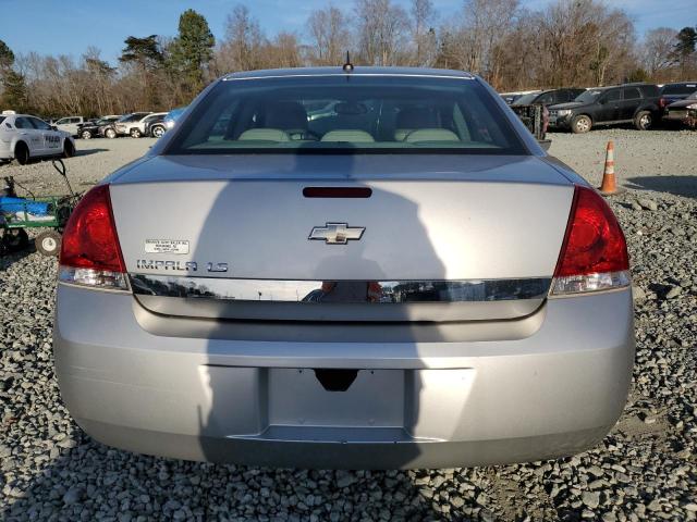 2G1WB58K069330607 - 2006 CHEVROLET IMPALA LS SILVER photo 6