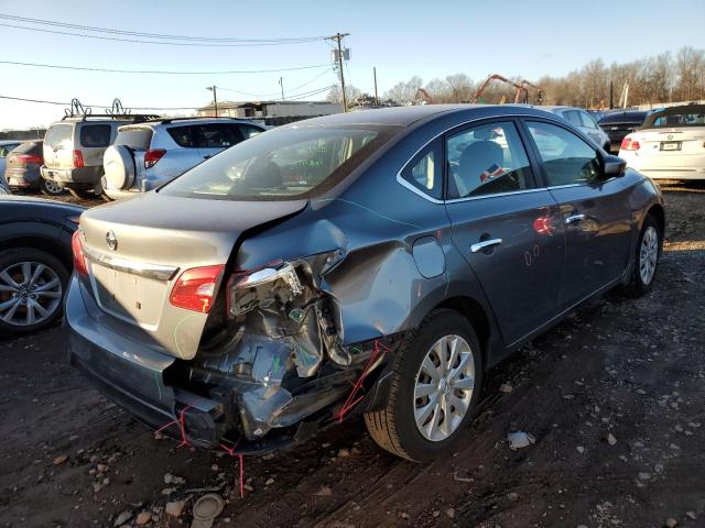 3N1AB7AP9GY242811 - 2016 NISSAN SENTRA S GRAY photo 3