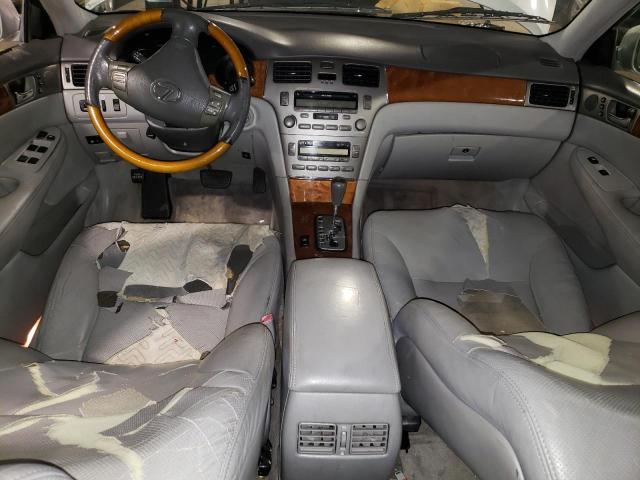 JTHBA30G055100466 - 2005 LEXUS ES 330 SILVER photo 8