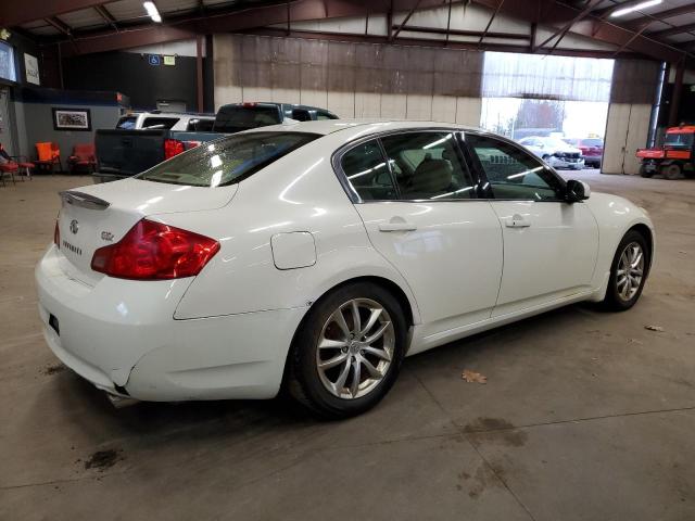 JNKBV61F27M821151 - 2007 INFINITI G35 WHITE photo 3