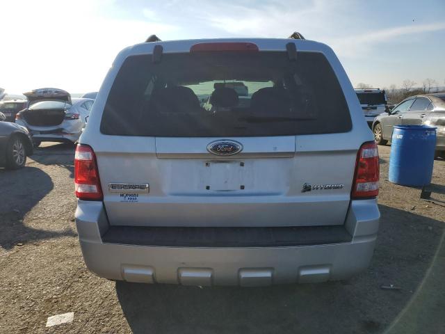 1FMCU49369KB41223 - 2009 FORD ESCAPE HYBRID SILVER photo 6