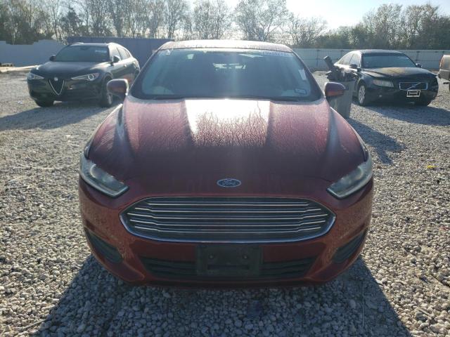 3FA6P0UU2GR405909 - 2016 FORD FUSION S HYBRID RED photo 5