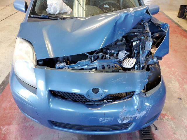 JTDKT903295262276 - 2009 TOYOTA YARIS BLUE photo 11