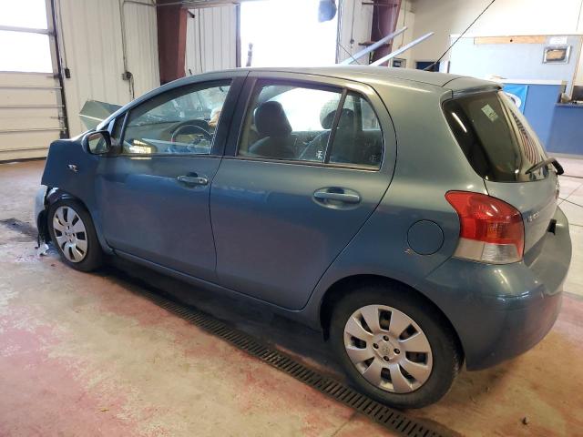 JTDKT903295262276 - 2009 TOYOTA YARIS BLUE photo 2