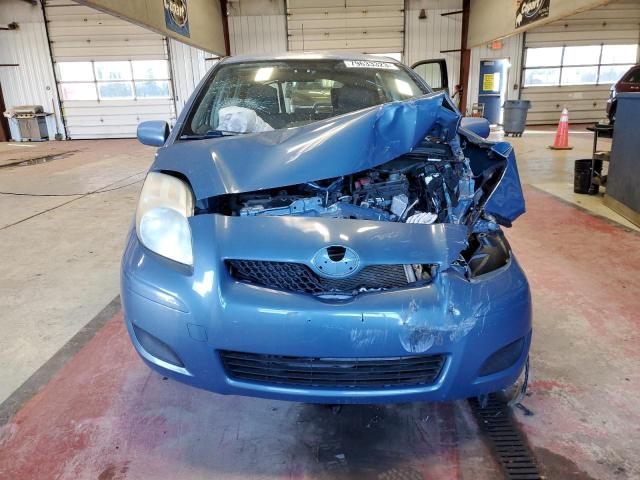 JTDKT903295262276 - 2009 TOYOTA YARIS BLUE photo 5