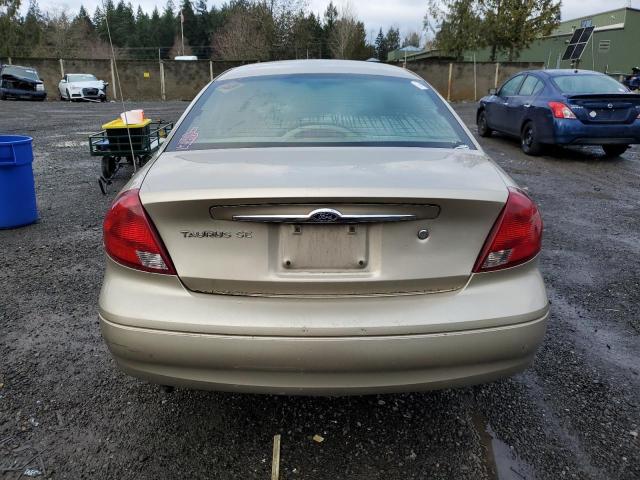 1FAFP53U6YG242995 - 2000 FORD TAURUS SE BEIGE photo 6