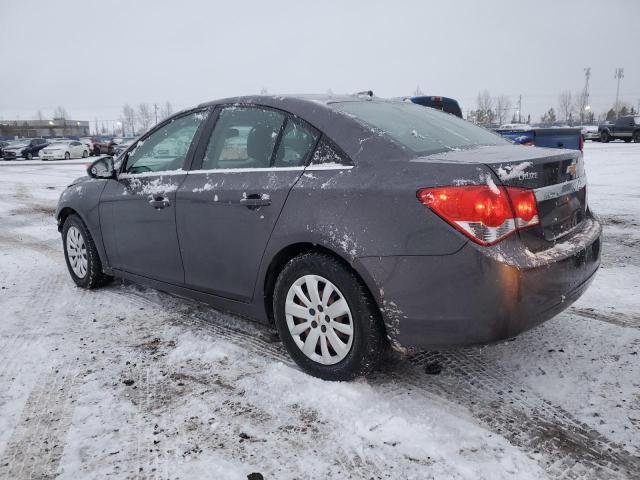 1G1PF5S98B7189635 - 2011 CHEVROLET CRUZE LT GRAY photo 2