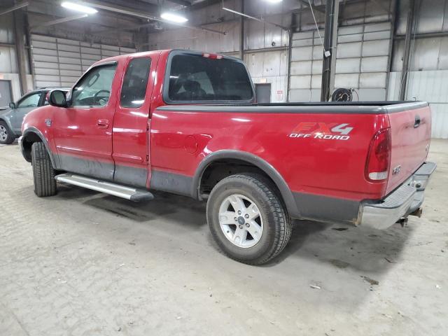 2FTRX18LX3CA69329 - 2003 FORD F150 RED photo 2