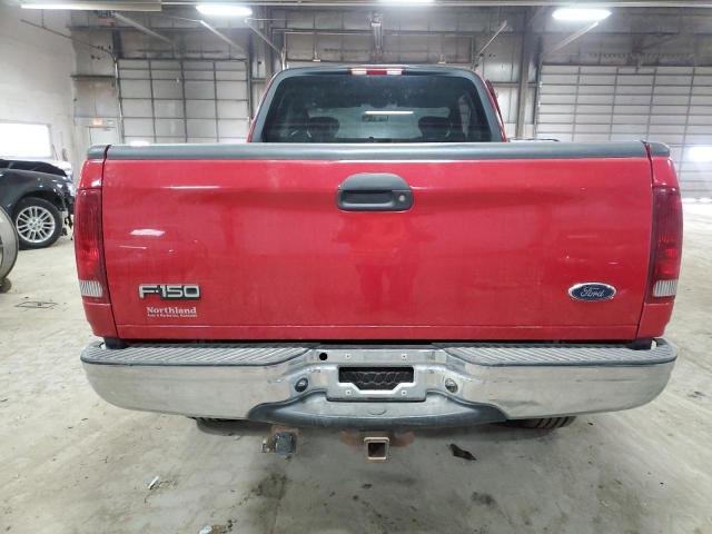 2FTRX18LX3CA69329 - 2003 FORD F150 RED photo 6