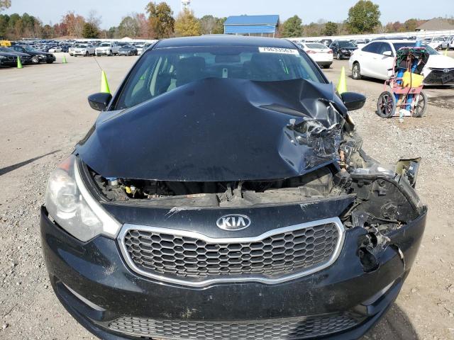 KNAFK4A67F5391056 - 2015 KIA FORTE LX BLACK photo 5