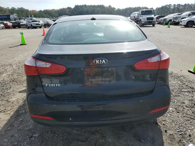 KNAFK4A67F5391056 - 2015 KIA FORTE LX BLACK photo 6