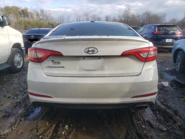 5NPE24AF0GH314710 - 2016 HYUNDAI SONATA SE WHITE photo 6