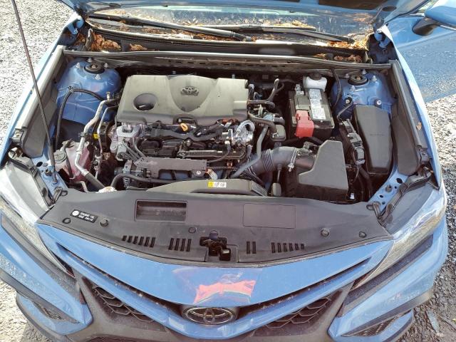 4T1G11AK3PU136865 - 2023 TOYOTA CAMRY SE NIGHT SHADE BLUE photo 11