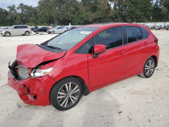 3HGGK5H87FM753791 - 2015 HONDA FIT EX RED photo 1