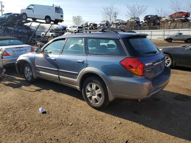 4S4BP62C457389928 - 2005 SUBARU LEGACY OUTBACK 2.5I LIMITED BLUE photo 2