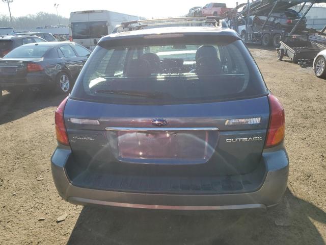 4S4BP62C457389928 - 2005 SUBARU LEGACY OUTBACK 2.5I LIMITED BLUE photo 6