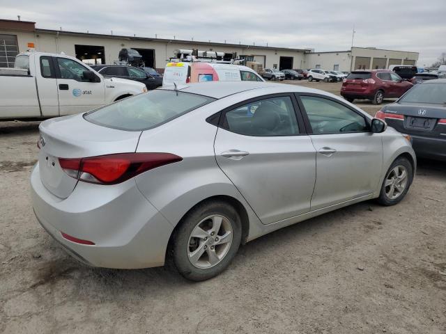 5NPDH4AE8FH601924 - 2015 HYUNDAI ELANTRA SE SILVER photo 3