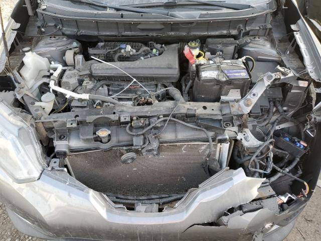 KNMAT2MV2FP518267 - 2015 NISSAN ROGUE S GRAY photo 12