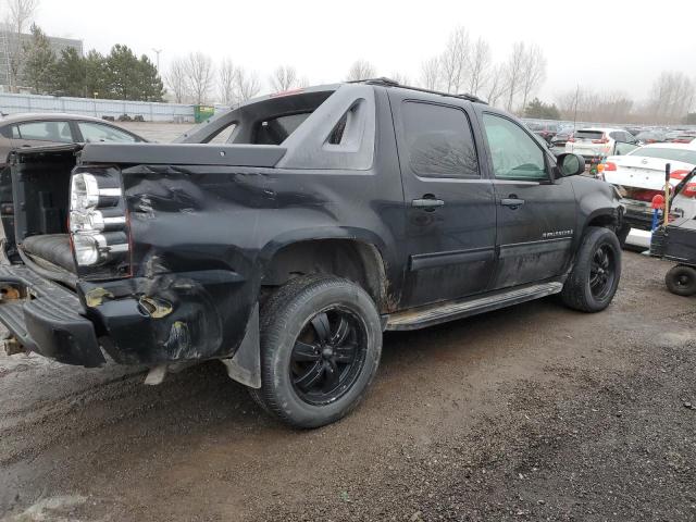 3GNFK12029G242778 - 2009 CHEVROLET AVALANCHE K1500 LS BLACK photo 3