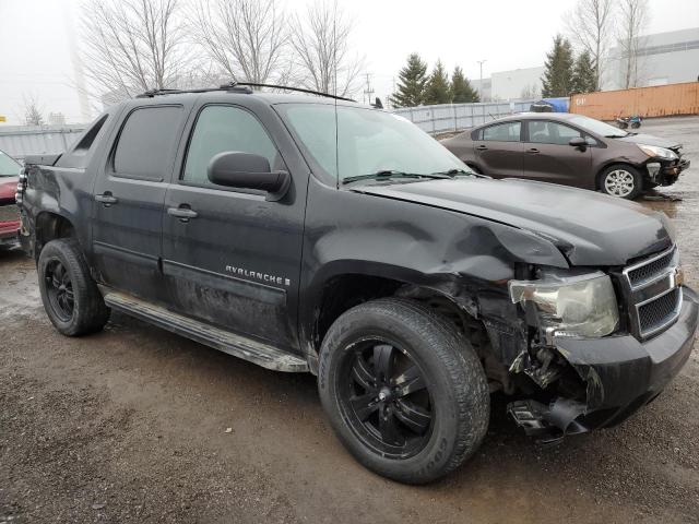 3GNFK12029G242778 - 2009 CHEVROLET AVALANCHE K1500 LS BLACK photo 4