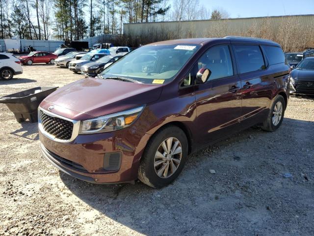 2017 KIA SEDONA LX, 