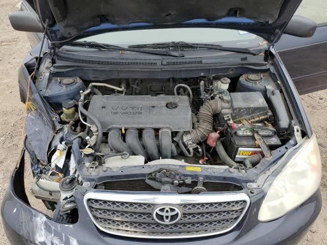 1NXBR32E86Z621153 - 2006 TOYOTA COROLLA CE BLUE photo 11