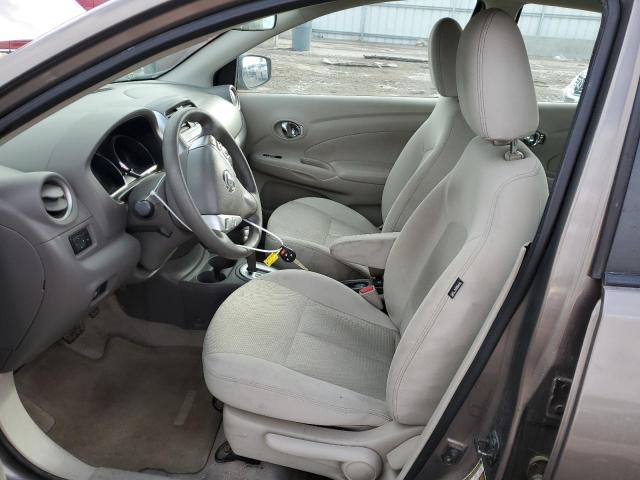 3N1CN7AP8FL801695 - 2015 NISSAN VERSA S GRAY photo 7