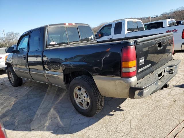 1GCEC19V5YZ154244 - 2000 CHEVROLET SILVERADO C1500 BLACK photo 2