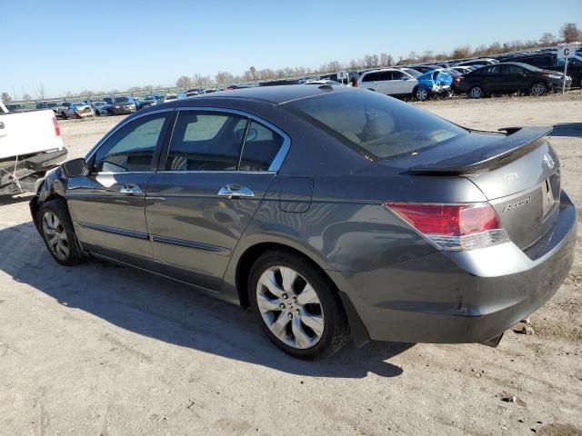 1HGCP36808A052503 - 2008 HONDA ACCORD EXL GRAY photo 2