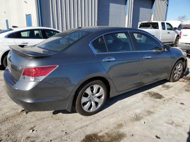 1HGCP36808A052503 - 2008 HONDA ACCORD EXL GRAY photo 3